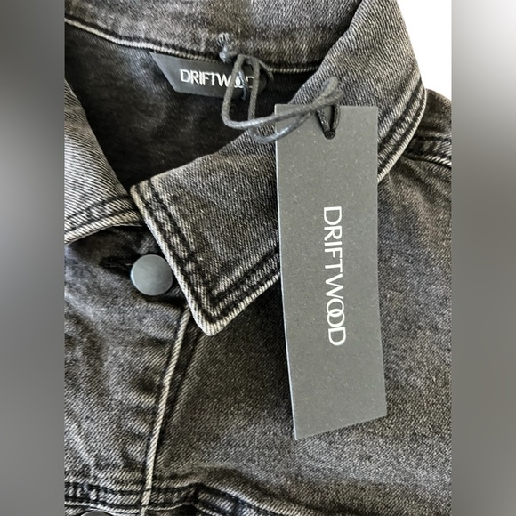 Driftwood Shooting Star Denim Trucker Jean Jacket Celestial Womens Sz Small NWT - Picture 5 of 9
